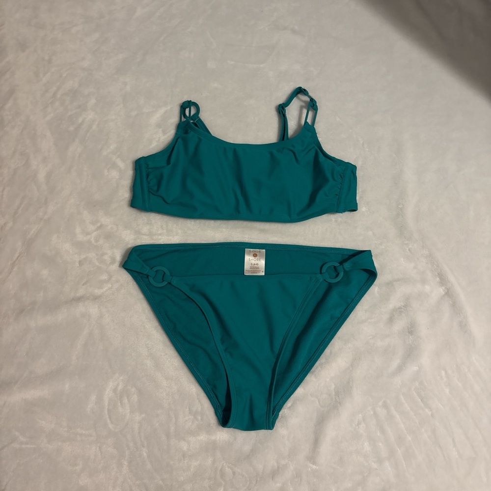 Teal Bikini Set